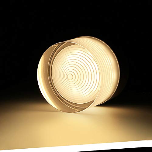 Downlight LED 3W con cristal transpirable y efecto espiral para techo 8
