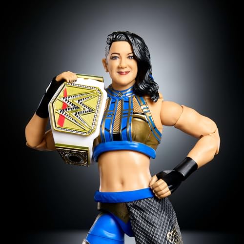 Mattel WWE Ultimate Edition Action Figure & Accessories Set Bayley 6-inch Collectible with Swappable Heads & Hands, 30 Articulation Points by Mattel - Image 3