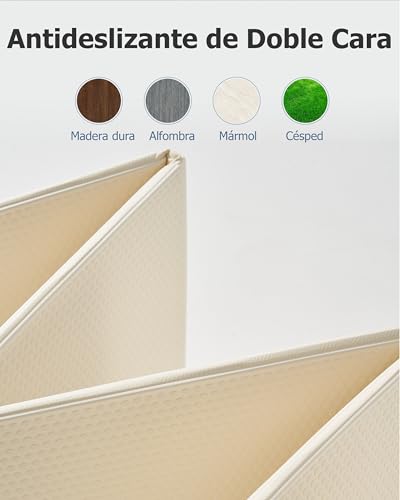 RYTMAT Esterilla de yoga plegable, antideslizante, portátil, esterilla de fitness 200 x 130 x 5 mm, esterilla de gimnasia para pilates, camping, deportes, viajes, TPE, plegable, esterilla de ejercicio - imagen 5