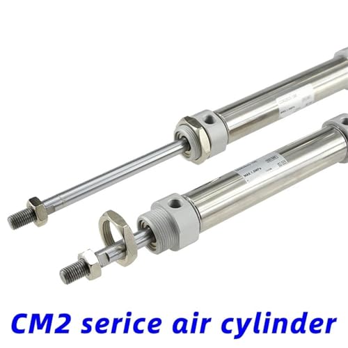 Cylindre d'air SMC CDM2B25 double effet alésage 25mm avec course réglable - 5