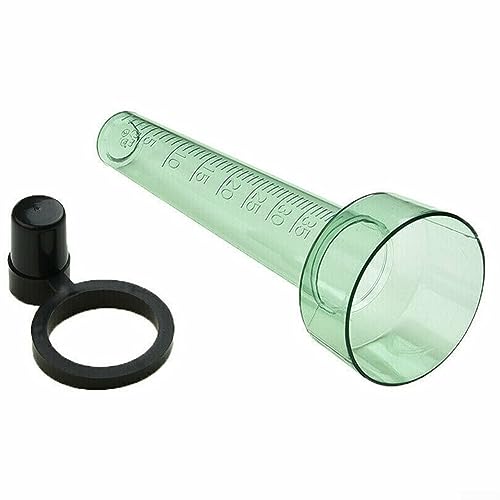 Regenmesser, Wasser Regen Messgerät Regenwasser Niederschlagsmesser Garten Outdoor Regen Meter Kunststoff Transparent Outdoor Regen Meter Monitor – Bild 4
