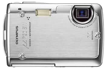 OLYMPUS - OLYMPUS　CAMEDIA μ720SW 美品　オリンパス　デジタルカメラ μ（ミュー）720SW：コンパクトデジタルカメラ Toughシリーズ