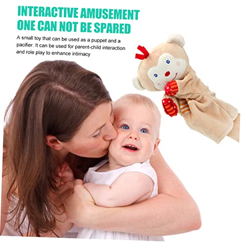 KOMBIUDA Brinquedo Para Crianças 2 Peças Luvas De Cosplay Para Educação Infantil De Pato Fantoche De