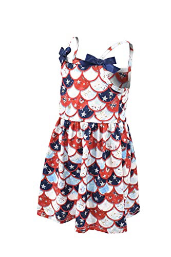 Unique Baby Girls USA Scaled Strap Dress2