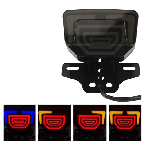 Feu arrière moto LED pour remplacer un clignotant cassé - 2