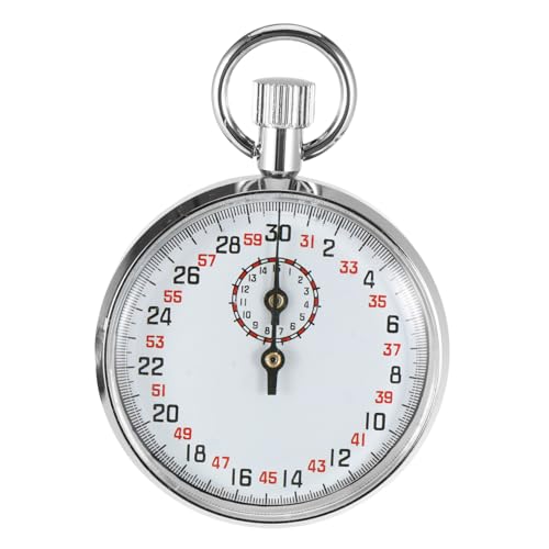 Chronomètre mécanique Toddmomy métal portable minuteur de course et arbitres - 2