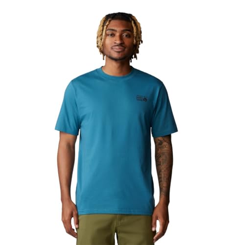 T-shirt Mountain Hardwear Box Logo M manches courtes pour les activités outdoor