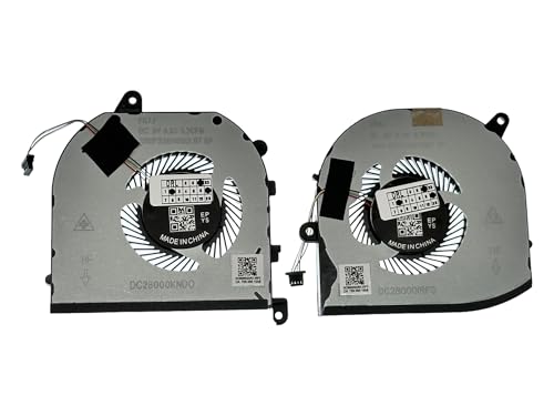 VoltaGuru Zestaw chłodnic CPU + GPU do Dell Precision 5530, 5540, XPS 15 7590, XPS 15 9570, PN: DFS501105PROT, DC28000NID0, DC28000NHD0