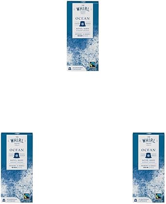 THE WHIRL Espresso Earth Series Ocean Kaps l 10 Adet 3 paketi