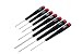 Wiha 26390 Screwdriver Set, Hex Metric With Precision Handle, .7 - 3.0mm, 7  Piece
