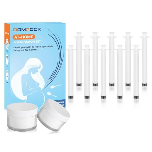 At-Home Insemination Kit, Conception Support,10 Applicators & 2 Collection Cups Easy DIY...