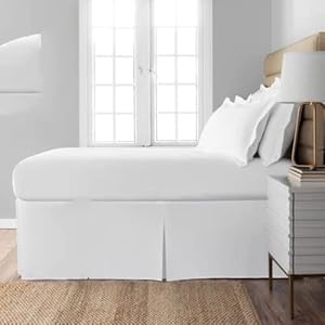Pleatedbedskirtwithsplitcornerspleateddustruffle16tailoreddropeasyfit100microfibersoftsheenluxuriouslookbedskirtswhiteking Urban Country Home Decor Pleated bed skirt with split corners pleated dust ruffle 16 tailored drop easy fit100 microfiber softsheen luxurious look bed skirts white king urban country home decor