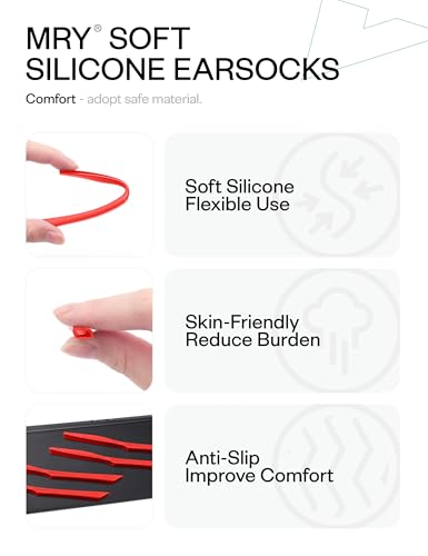 Image of Mryok Replacement Earsocks for Oakley Chainlink OO9247 Sunglass - Options