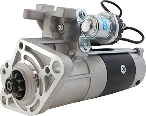 New Premium Gear Reduction Starter Compatible with Mitsubishi Fuso FE/FG 3.9L 96 97 98 99 00 01 02 03 04 Replaces M8T55071 ME015766 M008T55071 M8T55073 ME215097 M008T55073 RM015766E RM215097E