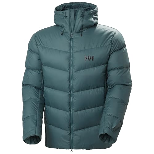 Helly Hansen Chaqueta de plumón Verglas Ice para hombre, 453 Dark Creek, M