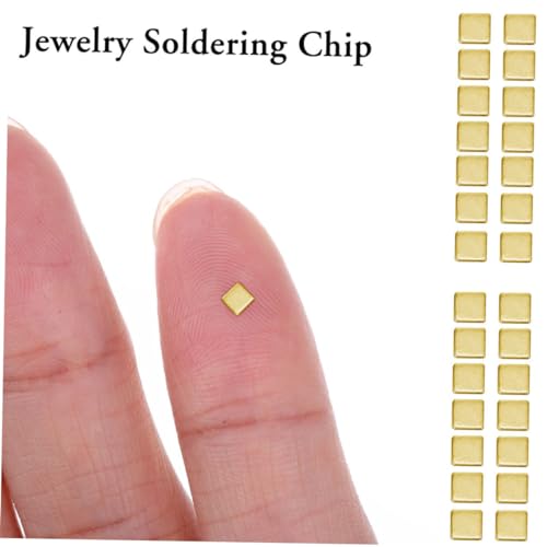 Chips de soudure précoupés pour éviter les surcharges de matière sur vos bijoux