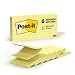 Post-it Pop-up Notes R335YW Original Canary Yellow Pop-Up Refill, Lined, 3 x 3, 100-Sheet (Pack of 6)