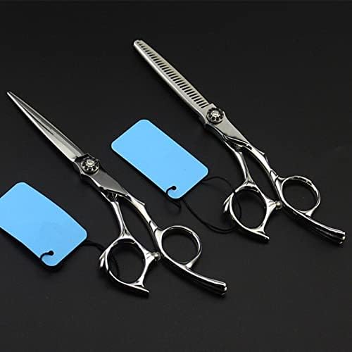 Hair Cutting Shears, 6 Inch Upscale Professional 440C Scissors Barber Salon Scisors Thinning Hairdressing