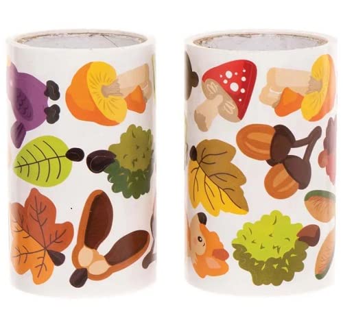 Baker Ross FE503 Farm Stickers for Kids - Pack of 600, Craft Stickers for Children, Value Pack, Ideal for Arts and Crafts Projects, Childs Scrapbook Stickers and Reward Charts