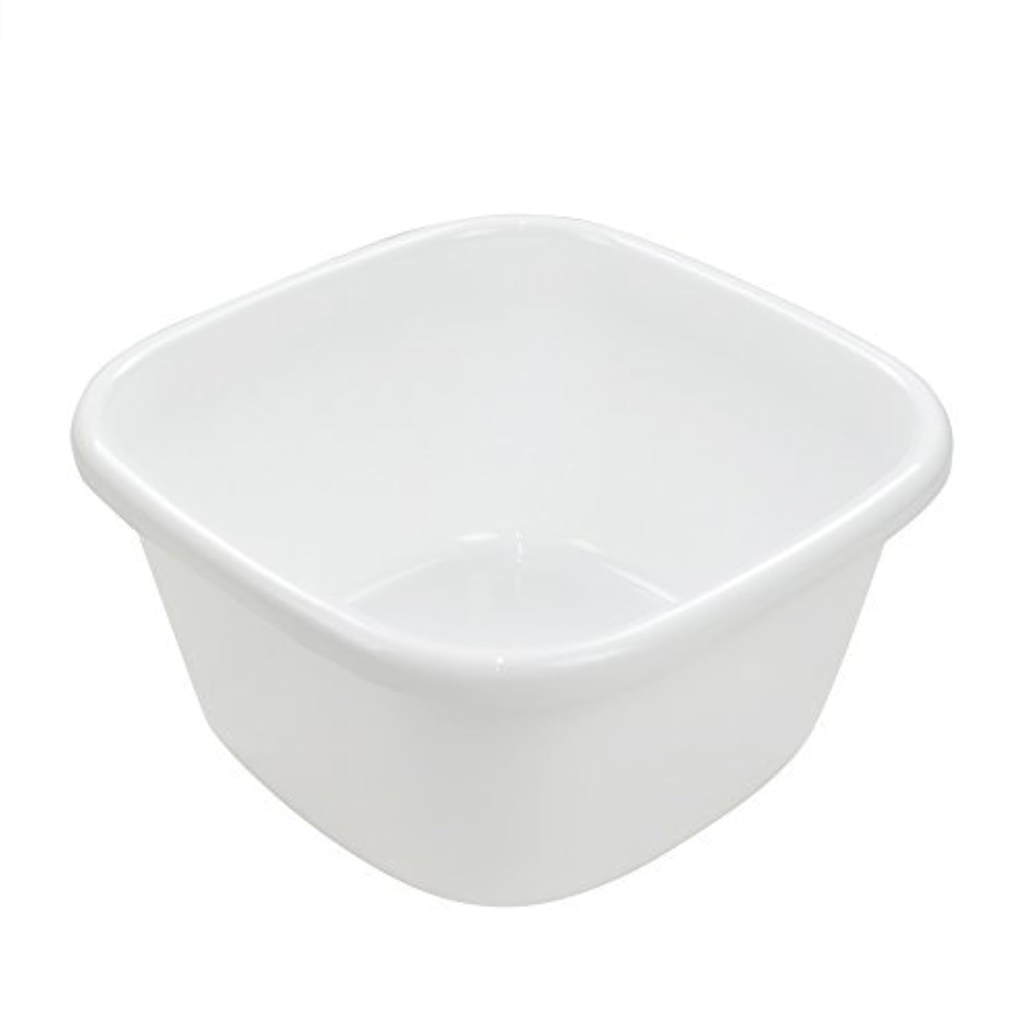 Obston 18 Quart Washing Basin Dish Pan, White