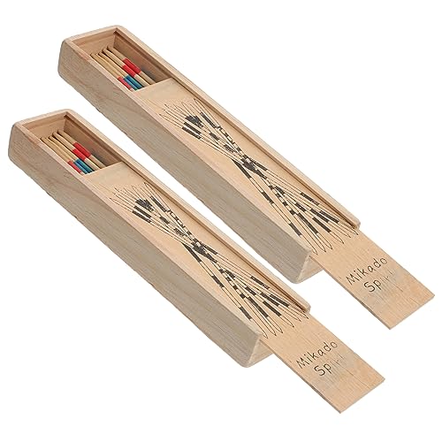 Supvox Spiele Mit Spielstäben Lernspielzeug Aus Holz Interaktives Eltern-Junge Mädchen-Spielzeug Für Logisches Denken Und Praktische Fähigkeiten