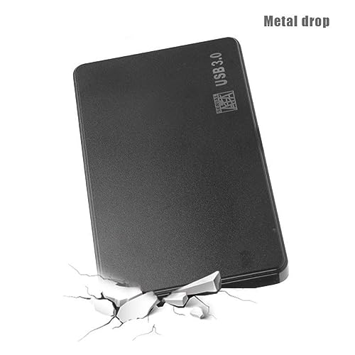 Caja externa USB 3.0 para disco sólido 2.5 pulgadas negro plástico miniatura 2