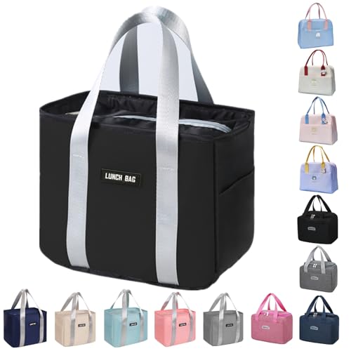 WUWYOUWL Lunch Bag, Cute Carton Insulated Lunch Box