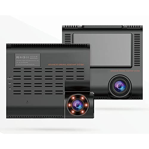 Câmera veicular veicular 4G WiFi Android DVR com assistência de carro WiFi GPS faixa de registro bot