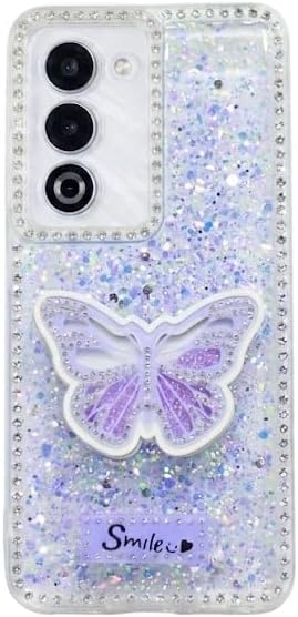 Butterfly Crystal For Protective Case Glittery Back Cover Rhinestone Frame For Girls Shockproof Protection For Girls 2026