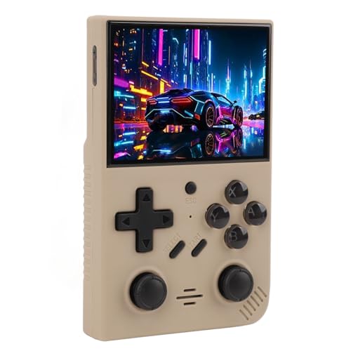 Consola de Juegos de Bolsillo con Pantalla LCD IPS de 3,5 Pulgadas y Procesador de Cuatro Núcleos para Diversión y Juegos Al Aire Libre (128)