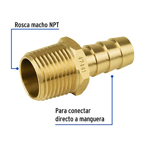 Niples campana para gas medidas 22 Imagen adicional