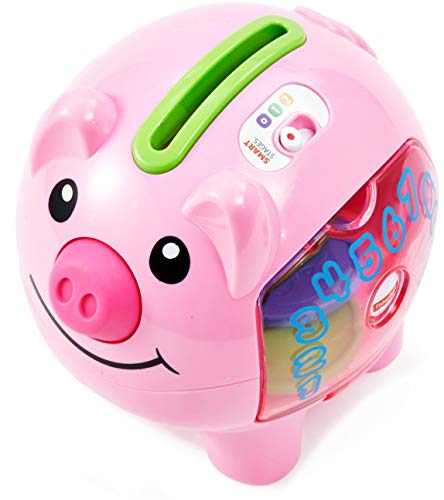 Fisher-Price Laugh & Learn Baby Learning Toy Smart Stages Piggy Bank With Songs Sounds And Phrases For Infant To Toddler… - Image 5