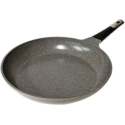 Neoflam Sartenes Neoflam Venn - Sartén antiadherente de cerámica de 32,5 cm, sin PFOA, saludable, utensilios de cocina de piedra extra grandes para uso diario, apto para lavavajillas, mármol