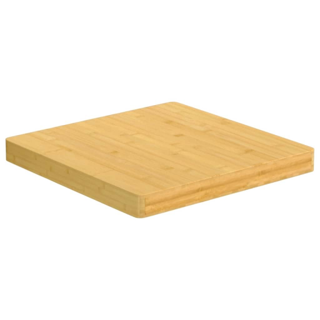 Bandeja cuadrada ecológica, 40 x 40 x 4 cm, mesa de servir para comedor, oficina y decoración del hogar, accesorio versátil de piel suinable
