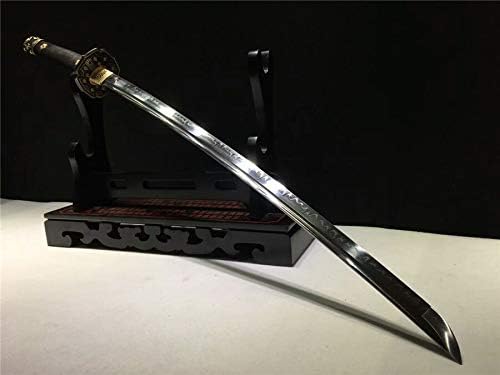Japanese Sword Samurai Katana Tachi Battle Ready Sword Clay Tempered T10 Steel Sharp Blade