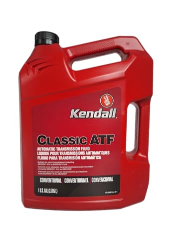 Kendall Transmission Fluid, Dexron III, ATF, Conventional, 1 Gallon Bottle, Each