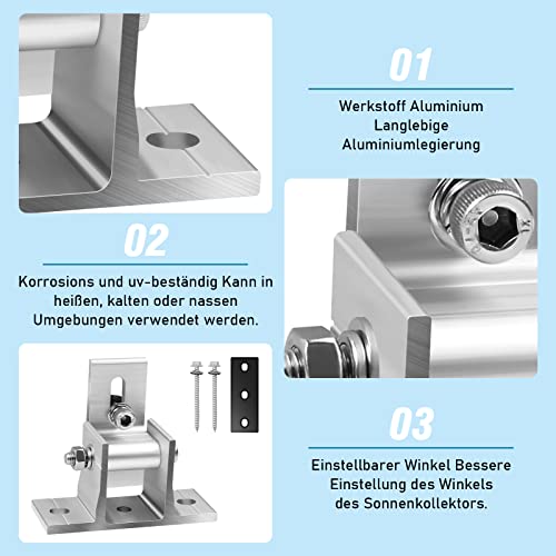Supporto per pannello solare, supporto per tetto