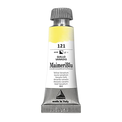 Aquarelle Maimeri Blu jaune de vanadium tube 12ml