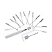 Price comparison product image GOSO 14Pcs Auto Dimple Lock Pick Kaba Lock Opener Locksmith Tool