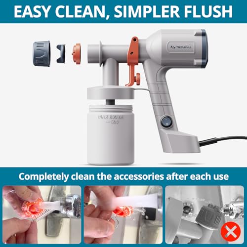 Tilswall Dreamer400 Paint Sprayer, 1.5lb HVLP Paint Spray Gun for Painting $19.99 AC + 50% Off Code BJ61FAMH - image 5
