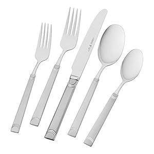 HENCKELS Joy 45-pc 18/10 Stainless Steel Flatware Set