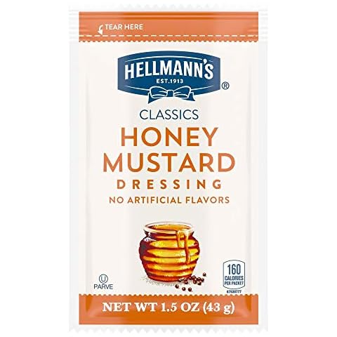 Hellmann's Honey Mustard Salad Dressing Sachets Cover