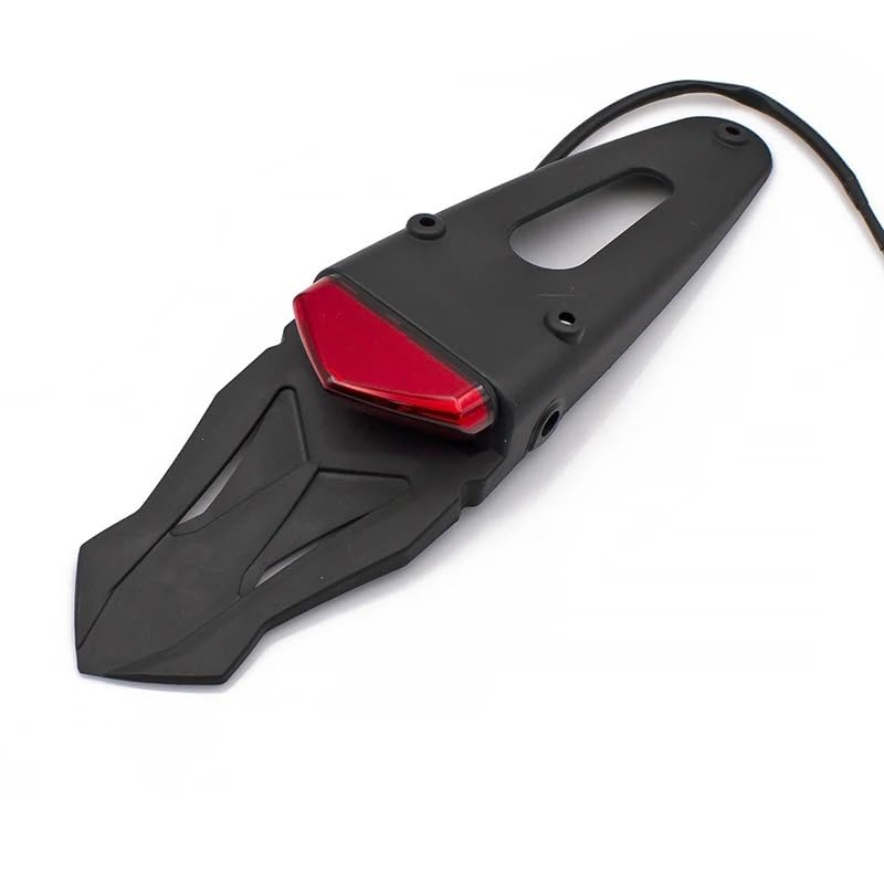 Luz trasera de motocicleta 12V que soluciona la falta de visibilidad en trail