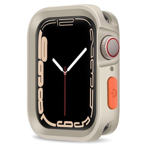 Coque antichoc Apple Watch 41mm en TPU flexible avec bords surélevés