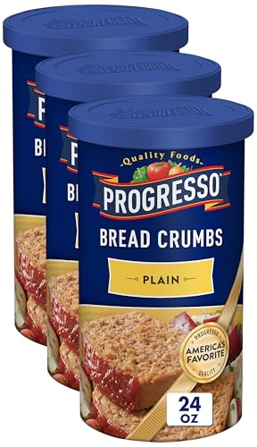 Progresso Quality Foods Plain Breadcrumbs, 24 Ounces (Pack of 3)