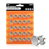 kunying LR1130 Battery 25 Pack, 1.5V Long-Lasting AG10 189 389 LR1130 LR54 V10GA Alkaline Button Coin Cell Batteries for Calculator Watch Battery