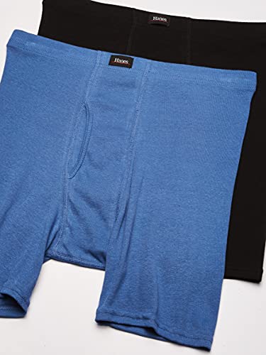 Hanes Men's Freshiq Comfort Soft Waistband Boxer With Comfortflex Waistband Brief - Large - Assorted (5 Pack) #TOP2