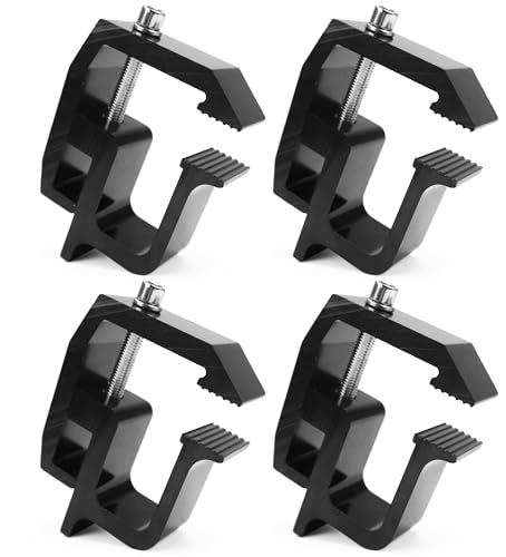 Image of MaxxHaul 50843 Mounting Clamps - 4 PCS - For MaxxHaul 50613 /50614 / 50621 Aluminum Truck Racks