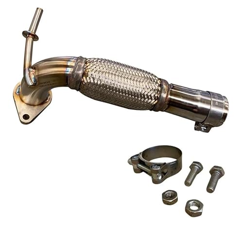 Exhaust Flexible Replacement Pipe Kit Fits for Ford Mk7 & Mk7.5 Fiesta 1.0 Ecoboost