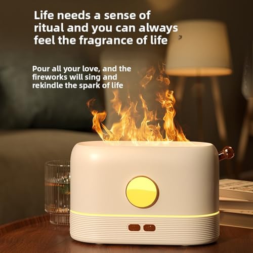 Difusor aromático eléctrico UPALDHOU silencioso y con luz miniatura 5